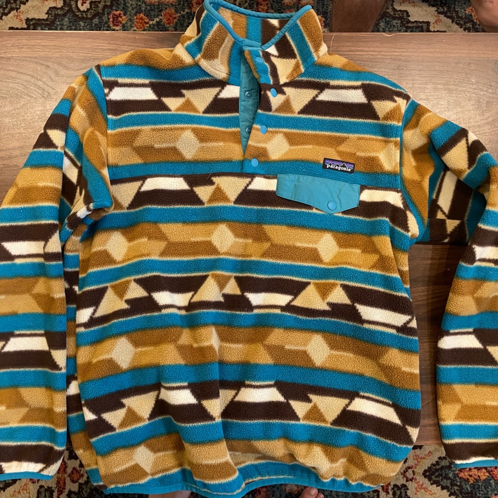 Patagonia Synchilla Guatemalan Tango like new